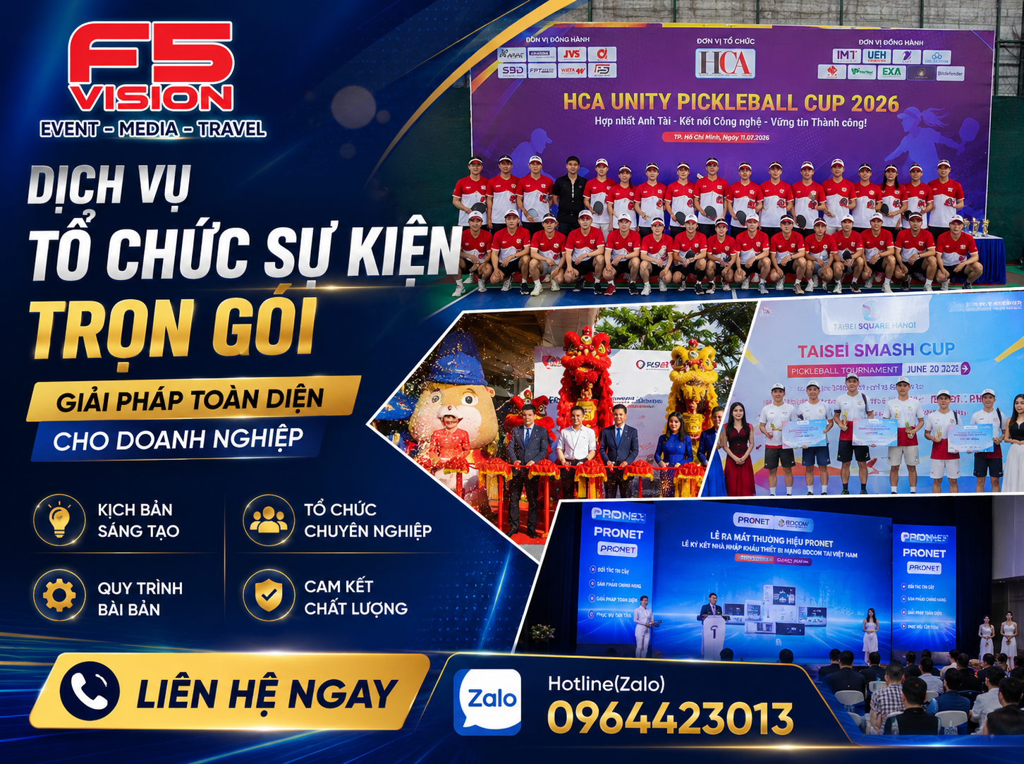 Dịch Vụ Tổ Chức Sự Kiện Trọn Gói – Giải Pháp Toàn Diện Cho Doanh Nghiệp