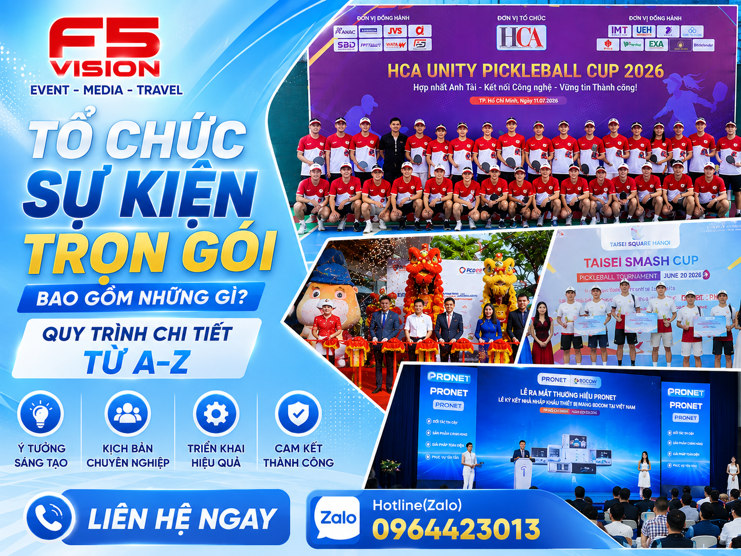 Tổ Chức Sự Kiện Trọn Gói Bao Gồm Những Gì Quy Trình Chi Tiết Từ A-Z