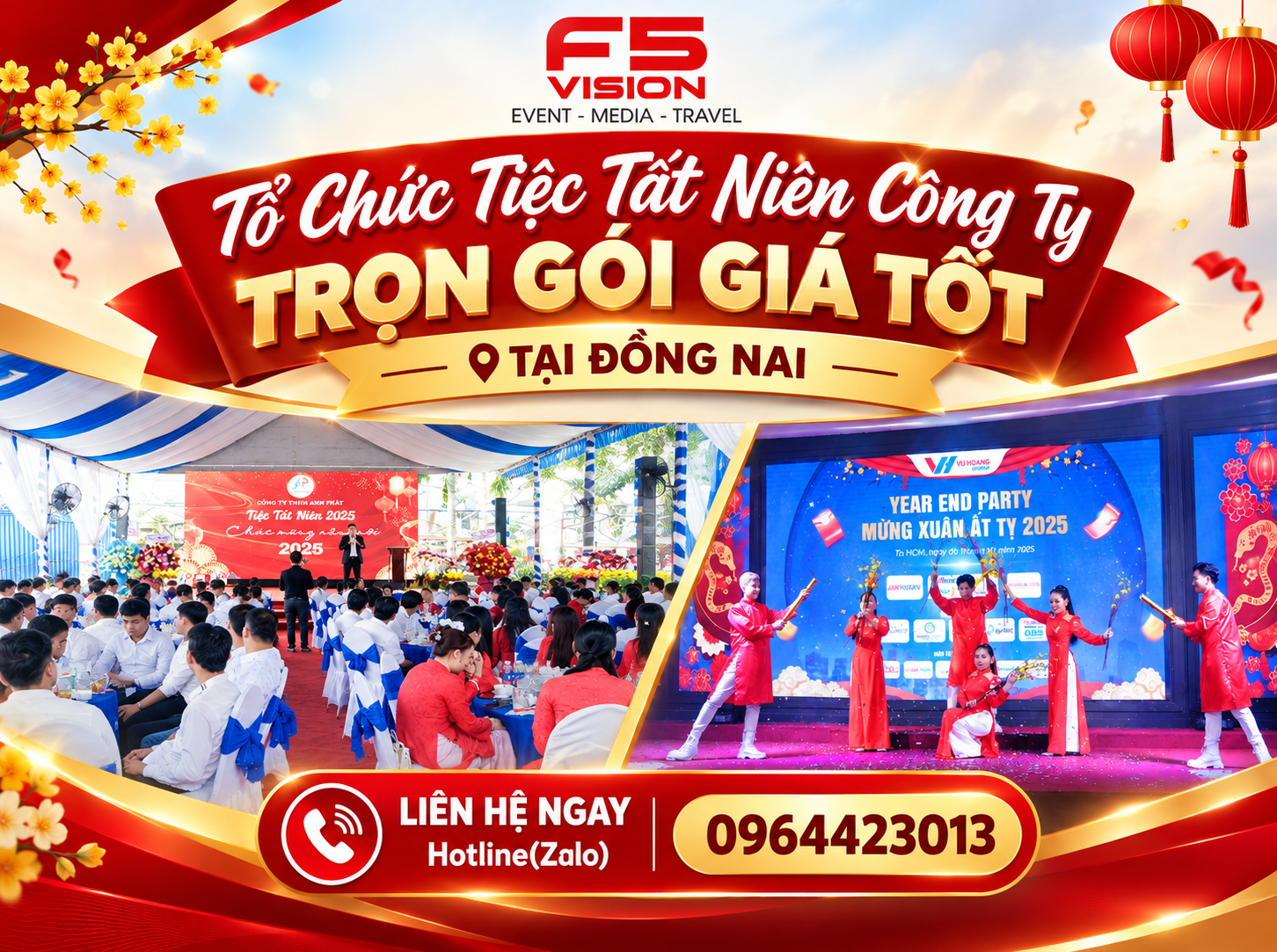 Tổ Chức Tiệc Tất Niên Công Ty Trọn Gói Giá Tốt Tại Đồng Nai (2)
