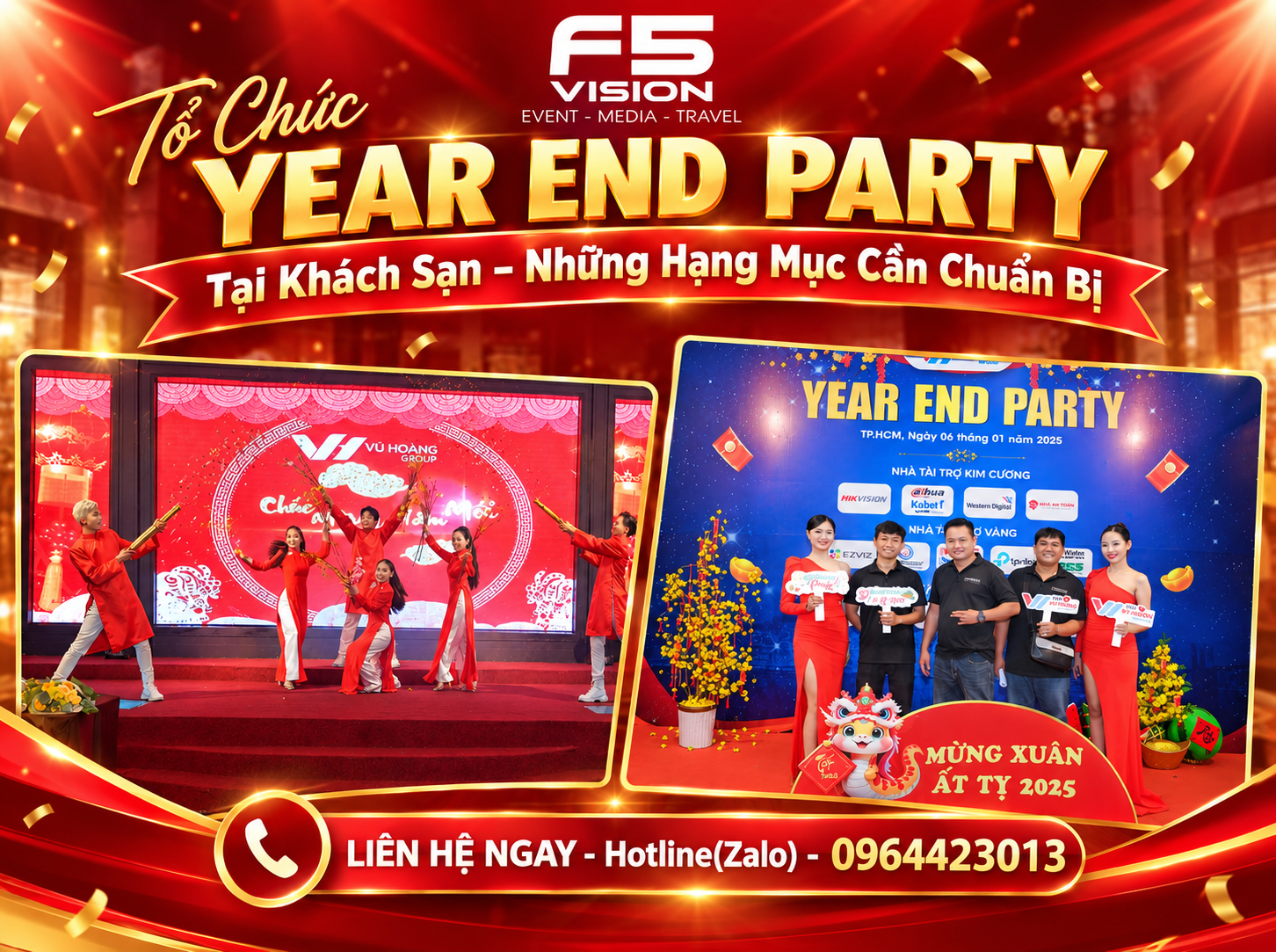 Tổ Chức Year End Party Tại Khách Sạn – Những Hạng Mục Cần Chuẩn Bị
