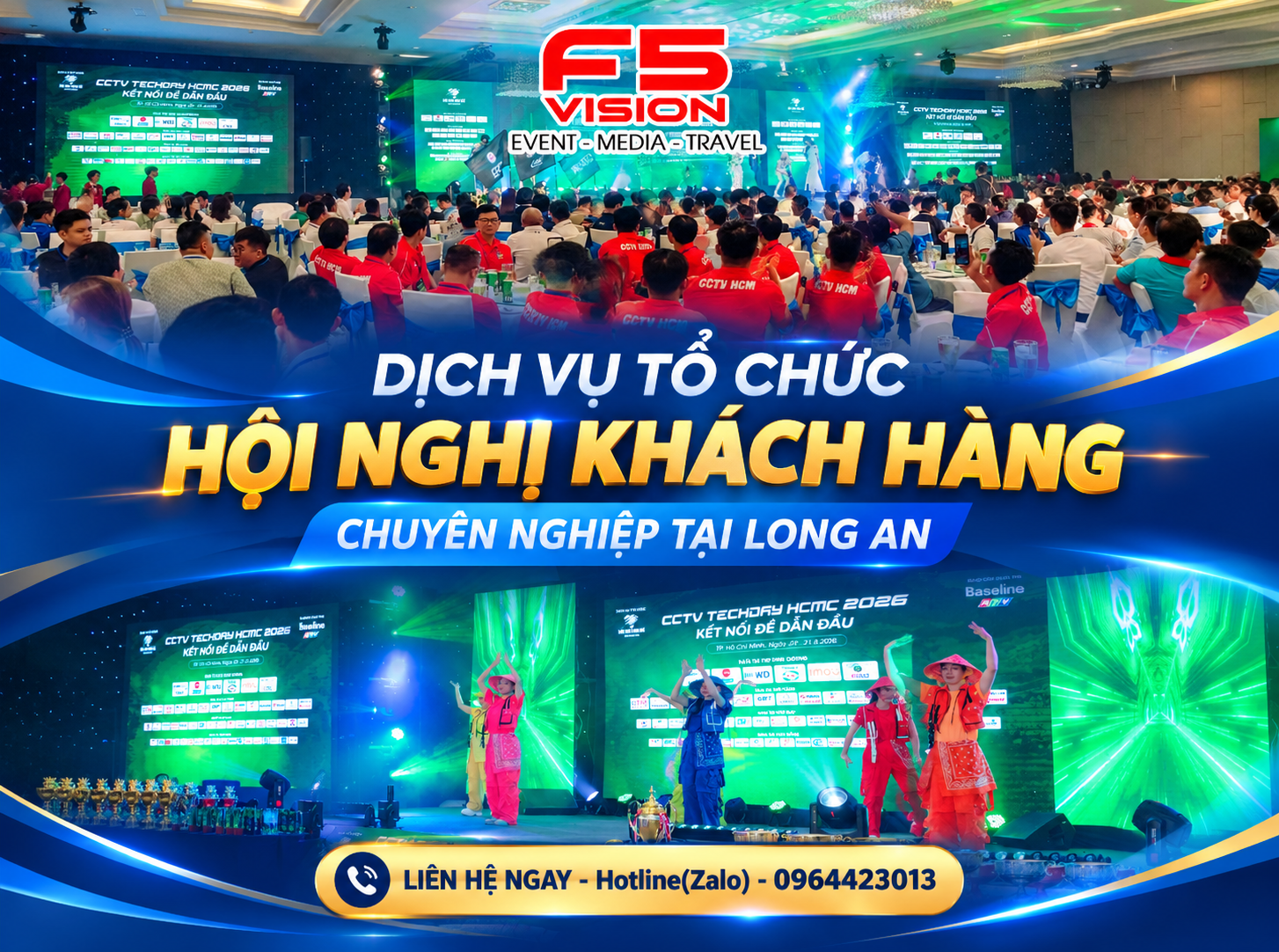 Dịch vụ tổ chức hội nghị khách hàng chuyên nghiệp tại Long An