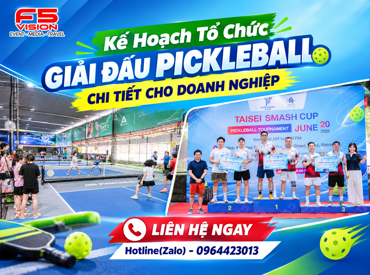 Kế Hoạch Tổ Chức Giải Đấu Pickleball Chi Tiết Cho Doanh Nghiệp