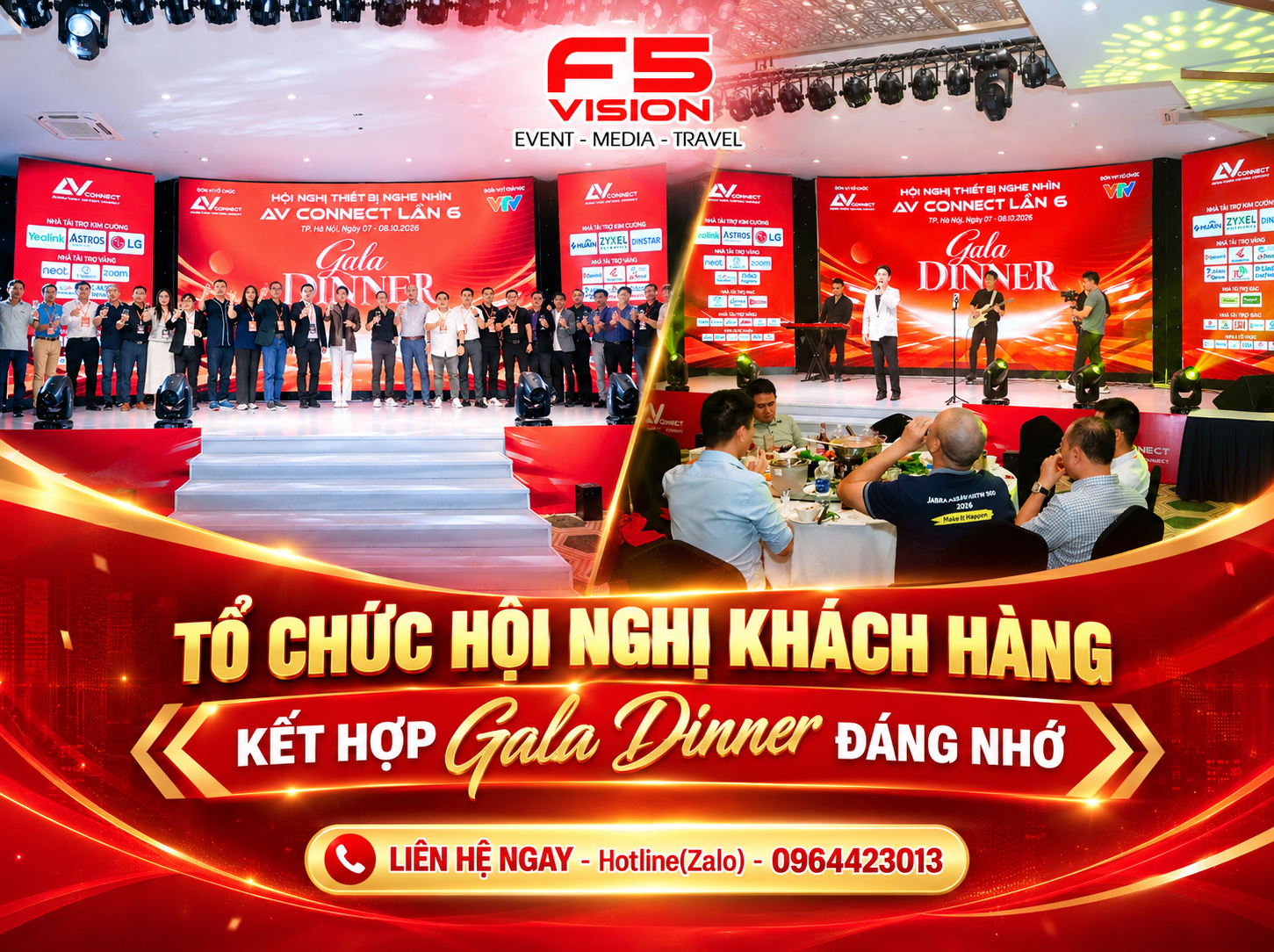 Tổ Chức Hội Nghị Khách Hàng Kết Hợp Gala Dinner Đáng Nhớ (2)