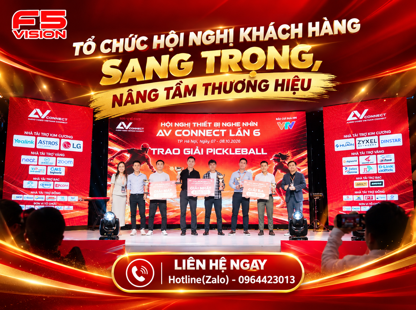Tổ Chức Hội Nghị Khách Hàng Sang Trọng, Nâng Tầm Thương Hiệu