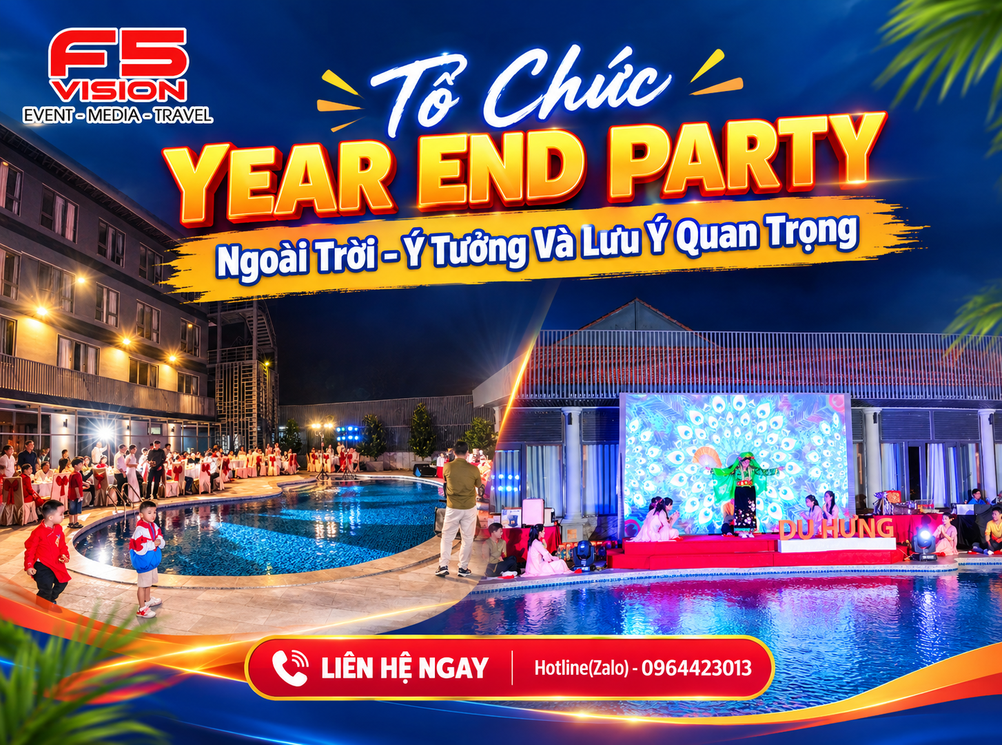 Tổ Chức Year End Party Ngoài Trời – Ý Tưởng Và Lưu Ý Quan Trọng